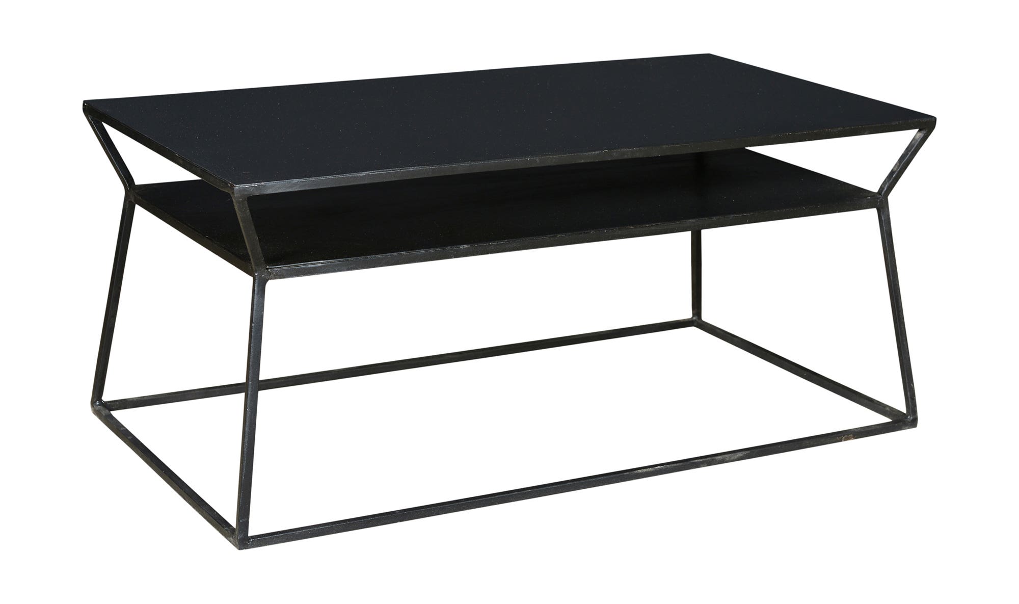 Osaka Black Coffee Table – Contemporary Living Room